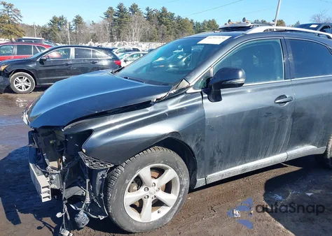 2010 Lexus Rx 350 z USA, uszkodzony, nr VIN 2T2BK1BA6AC052623